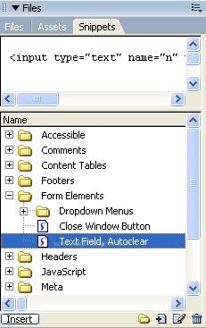 Snippets Paneli ve Ara&ccedil;ları