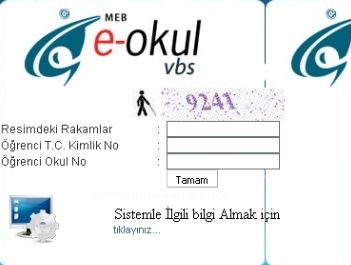 E-Okulun KullanımıFireshotÖğrenci - Veli Girişleri