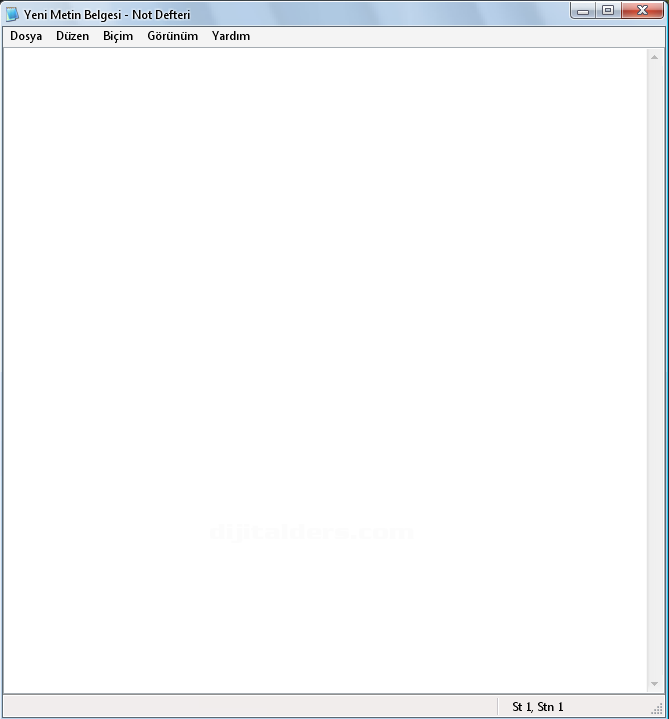 Java İle İlk Program Kodunun &Ccedil;alıştırılması