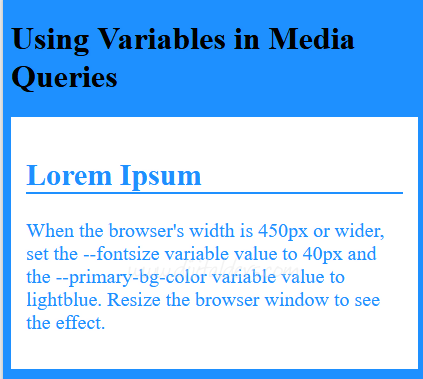 CSS'de Değişken Kullanımı