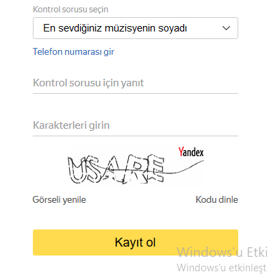 Yandex Mail Adresi Nasıl Alınır?